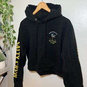 Salty Crew Chasing Tail Club Las Vegas Black Graphic Hoodie